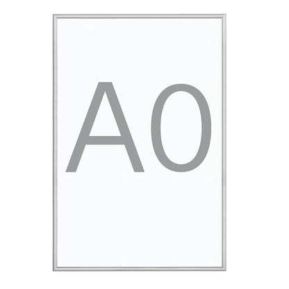 B1 folding frame, aluminium profile, pack of 2, for A0.