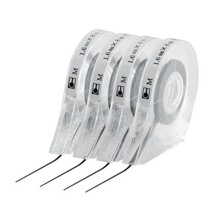 Marker tape, length 8 m, pack of 2 rolls, width 1.6 mm.