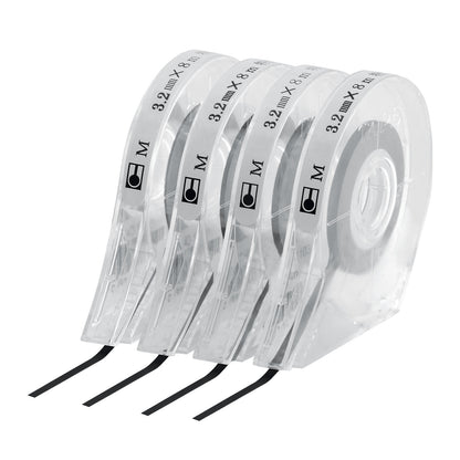 Marker tape, length 8 m, pack of 2 rolls, width 3.2 mm.
