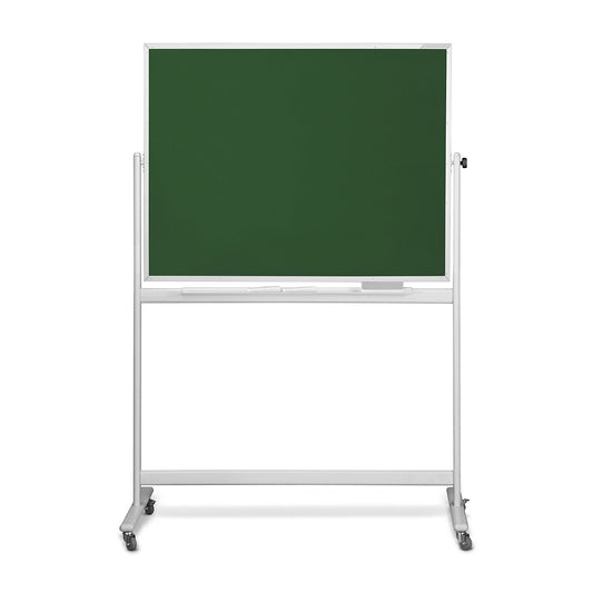 Chalkboard, mobile, sheet steel, painted, WxH 2000 x 1000 mm.