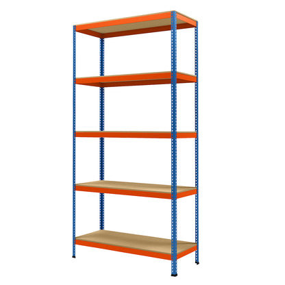 Wide span heavy duty shelving, height 3048 mm, overall depth 621 mm, width 1536 mm.