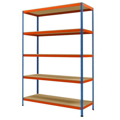 Wide span heavy duty shelving, height 3048 mm, overall depth 773 mm, width 2146 mm.
