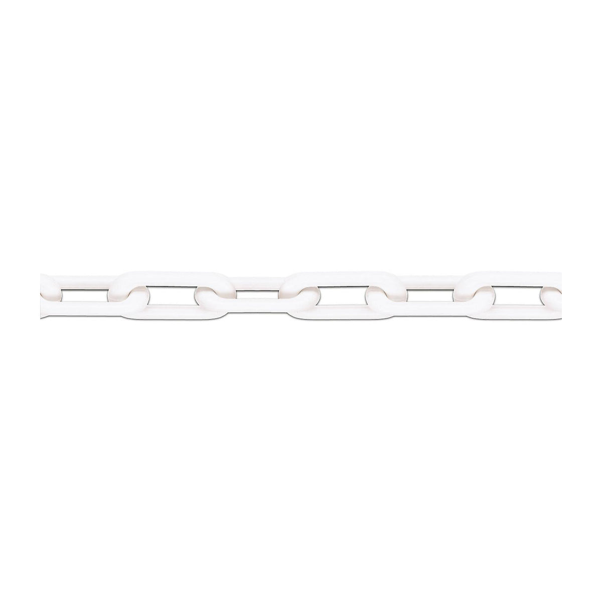 Nylon chain, MNK quality standard 8, band length 25 m, white.