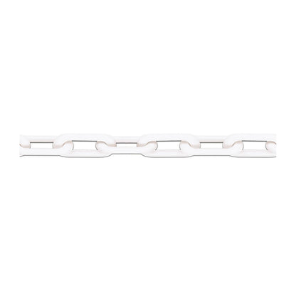 Nylon chain, MNK quality standard 8, band length 25 m, white.