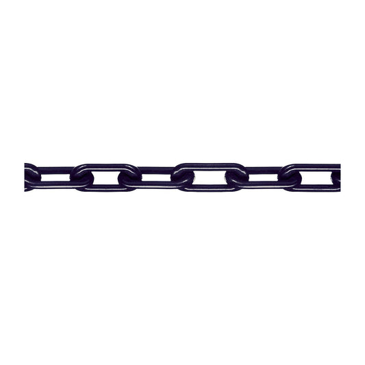 Nylon chain, MNK quality standard 8, band length 25 m, black.