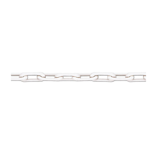 Nylon chain, MNK quality standard 6, band length 50 m, white.