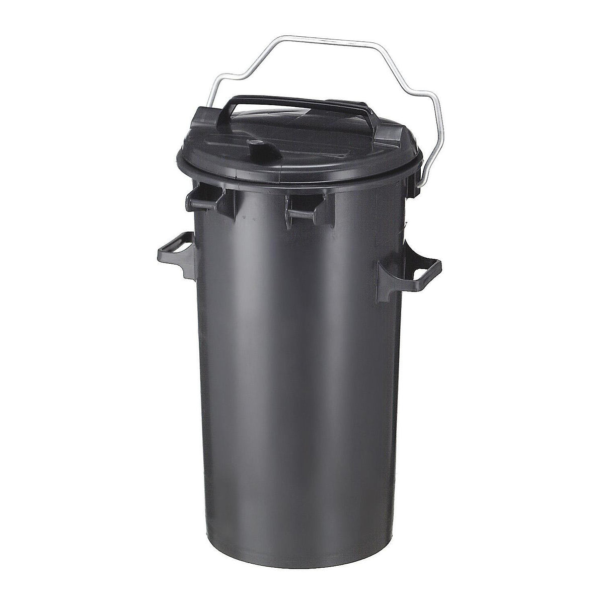 Waste bin system made of plastic, with handle and lid, capacity 50 l.