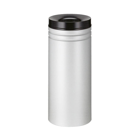 Waste paper bin, self-extinguishing, capacity 50 l, HxØ 725 x 295 mm, grey.