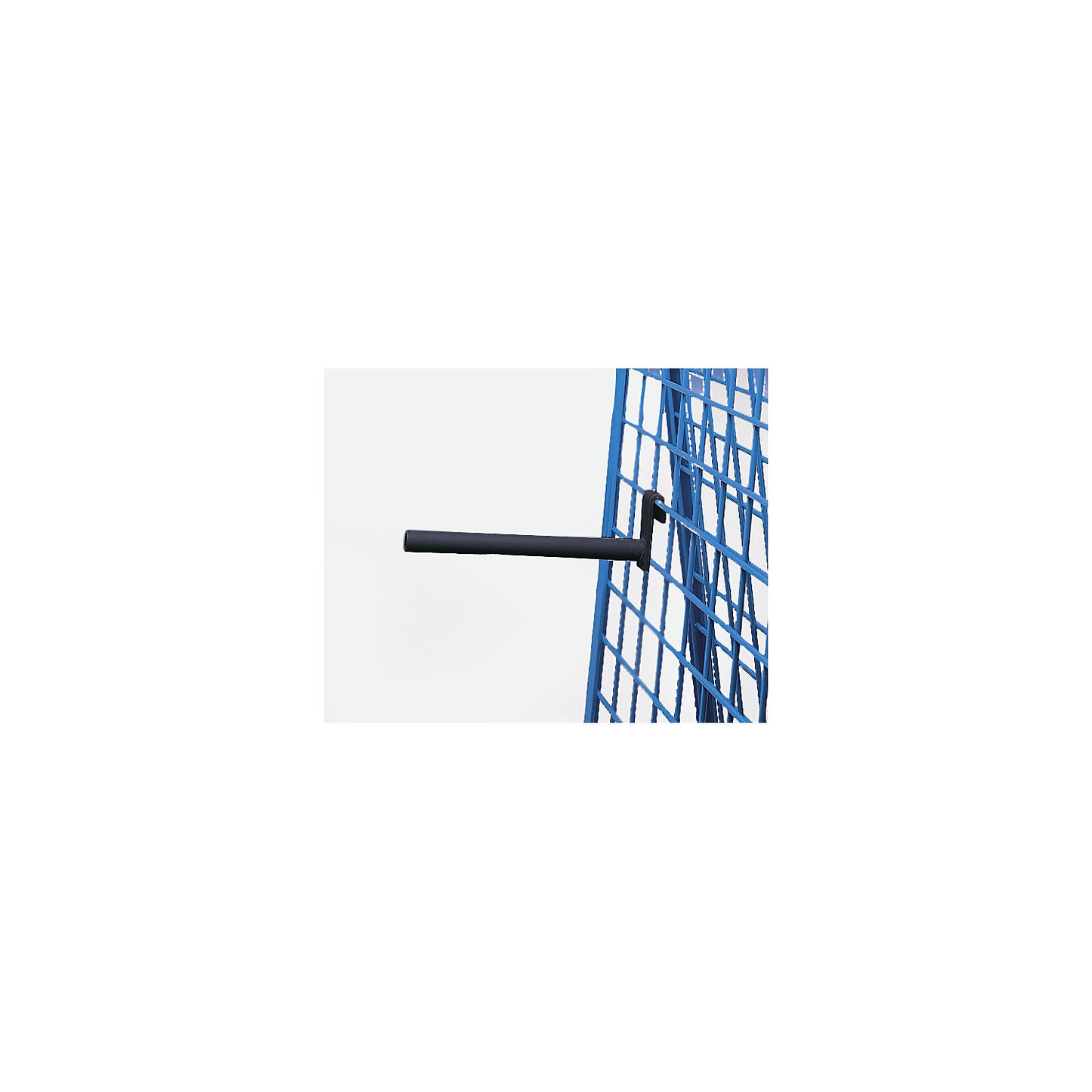 Support element, tubular carrier bracket, length 300 mm, charcoal.