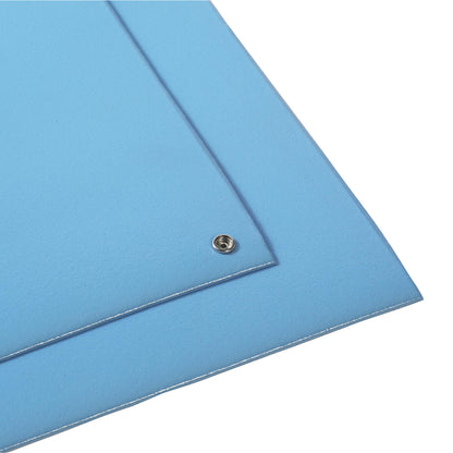Anti-Stat POP™ ESD table matting, blue, per metre, width 600 mm.