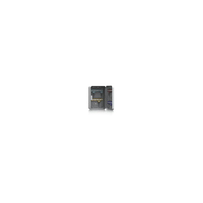 Key box, sheet steel, light grey, HxWxD 250 x 180 x 90 mm, 20 hooks.