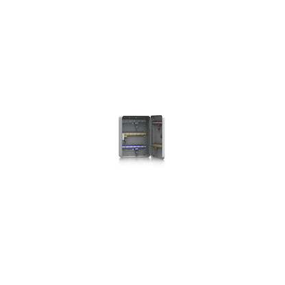 Key box, sheet steel, light grey, HxWxD 320 x 230 x 90 mm, 35 hooks.