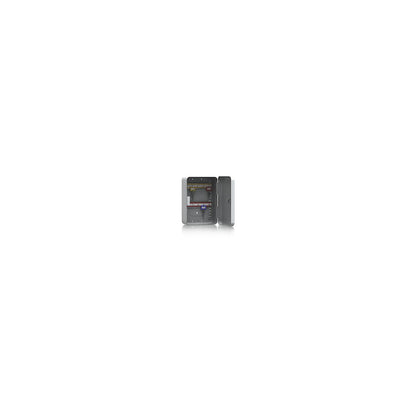 Key box, sheet steel, light grey, HxWxD 250 x 180 x 90 mm, 10 hooks.