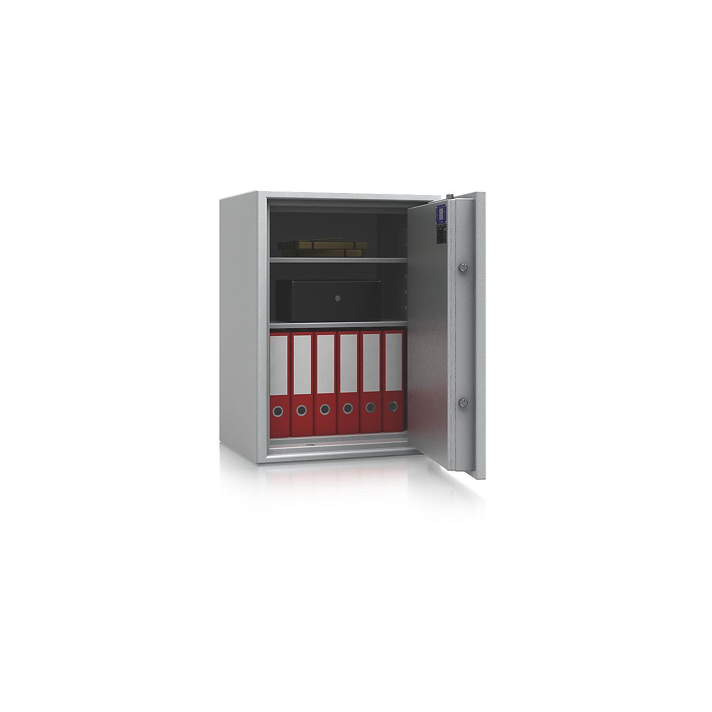 Fire resistant safe, VdS class I, S 60 P, HxWxD 801 x 589 x 471 mm.