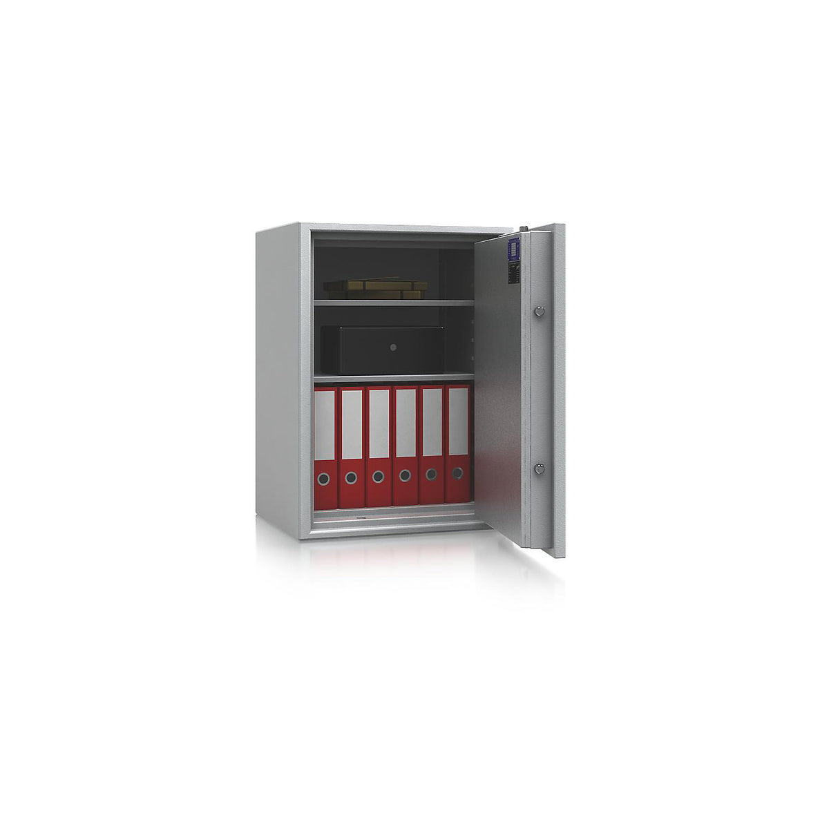 Fire resistant safe, VdS class I, S 60 P, HxWxD 801 x 589 x 471 mm.