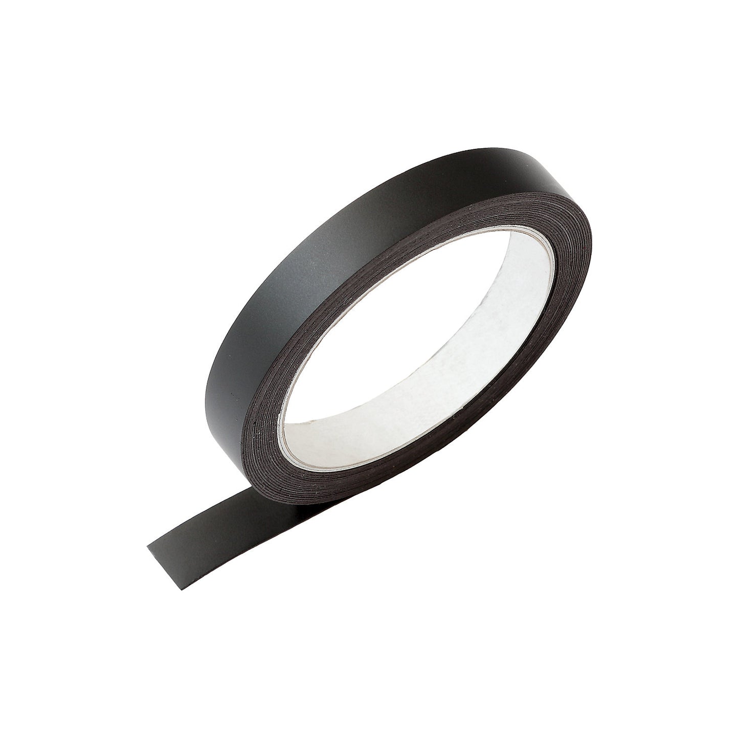 Magnetic strip, LxW 5000 x 15 mm, 1 roll, black.