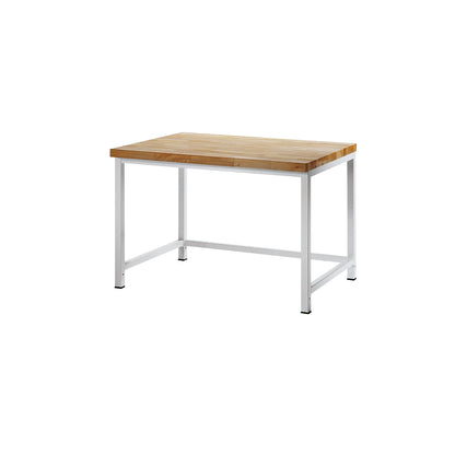 Workbench, frame construction, 1 cross strut, depth 900 mm, width 1250 mm.
