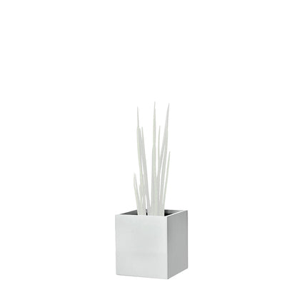 Plant pot, knee height, for 1 plant, light grey.