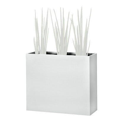 Plant pot, hip height, for 3 plants, light grey.