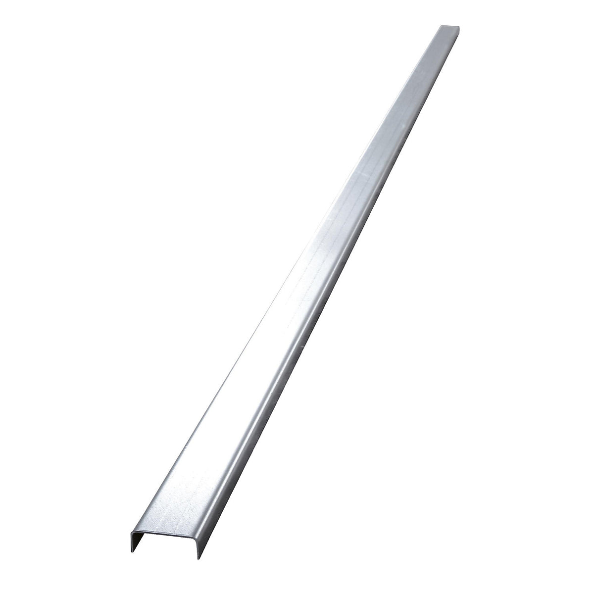 Connecting rail for steel low profile sump tray, width 52 mm, zinc plated, length 2470 mm.