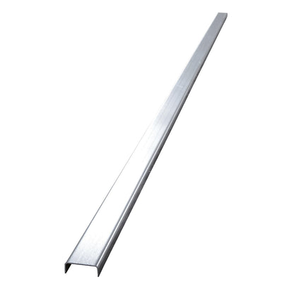 Connecting rail for steel low profile sump tray, width 52 mm, zinc plated, length 2470 mm.