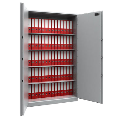 LIGHT safety cabinet, burglary protection grade S1, HxWxD 1950 x 1200 x 500 mm.