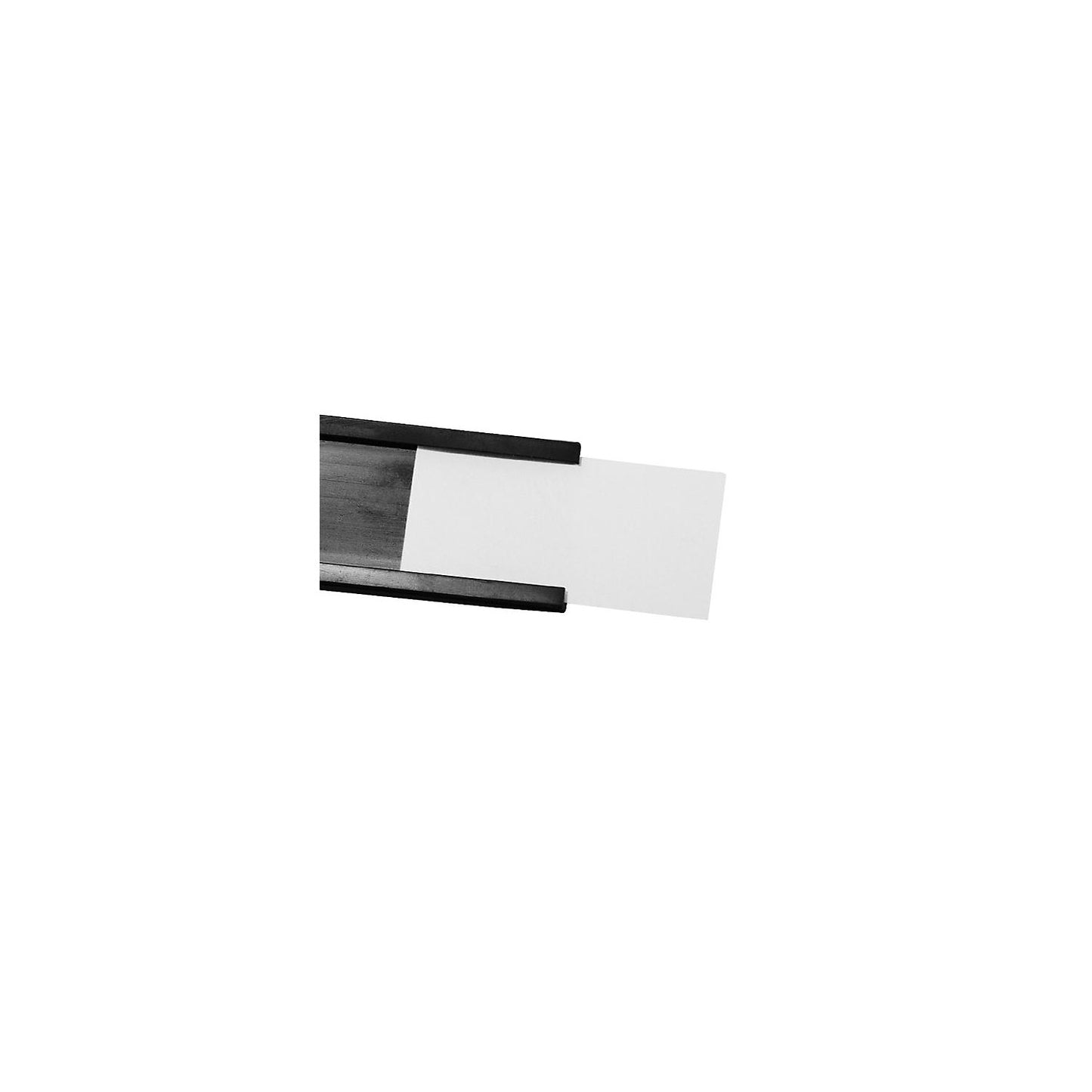 C-profile label holder, magnetic, width 15 mm.