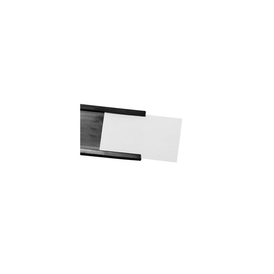 C-profile label holder, magnetic, width 30 mm.