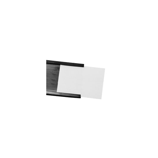 C-profile label holder, magnetic, width 50 mm.