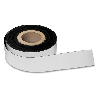 Magnetic tape, white, width 30 mm.