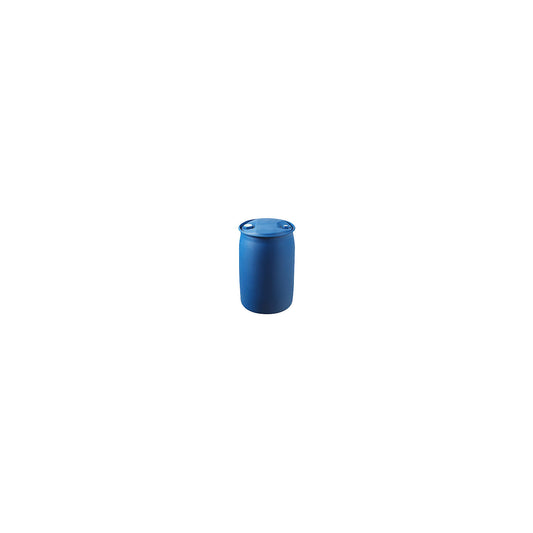Bung drum (L-ring drum), blue, capacity 120 l, height 745 mm.