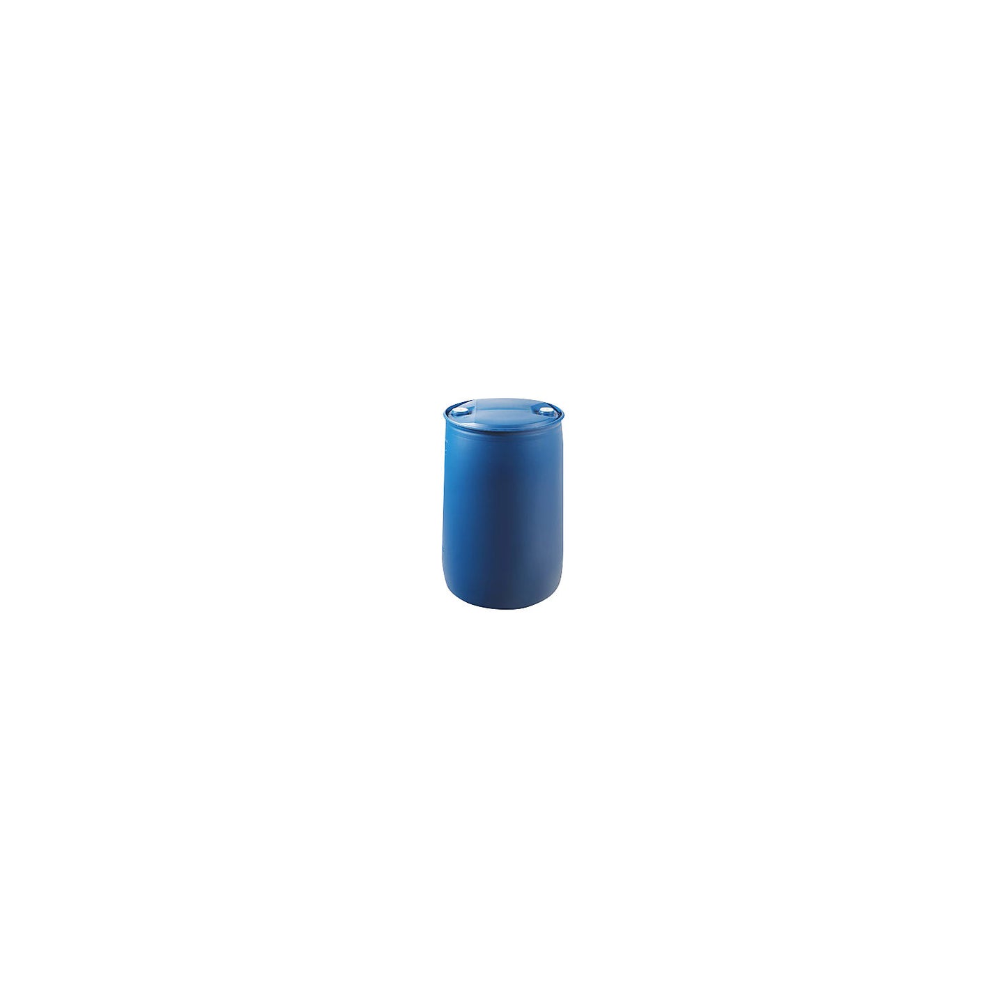 Bung drum (L-ring drum), blue, capacity 220 l, height 935 mm.