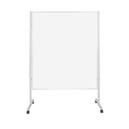 Communication board, mobile, double sided, white enamelled.