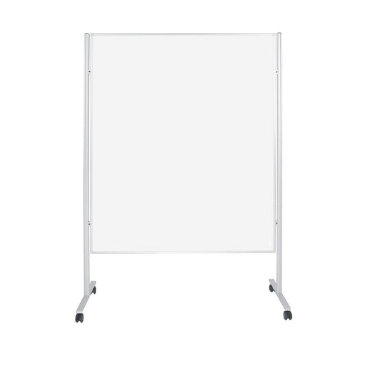 Communication board, mobile, double sided, white enamelled.