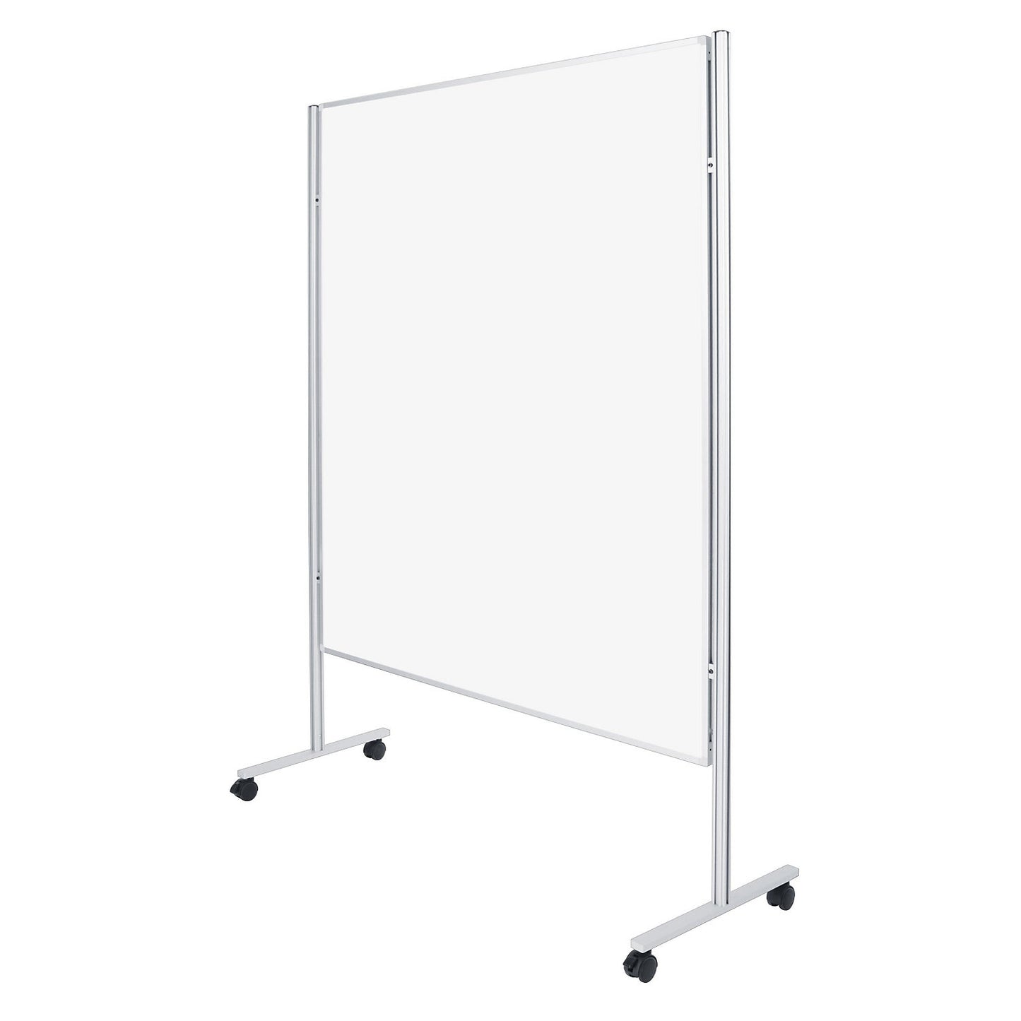 Communication board, mobile, double sided, white enamelled.