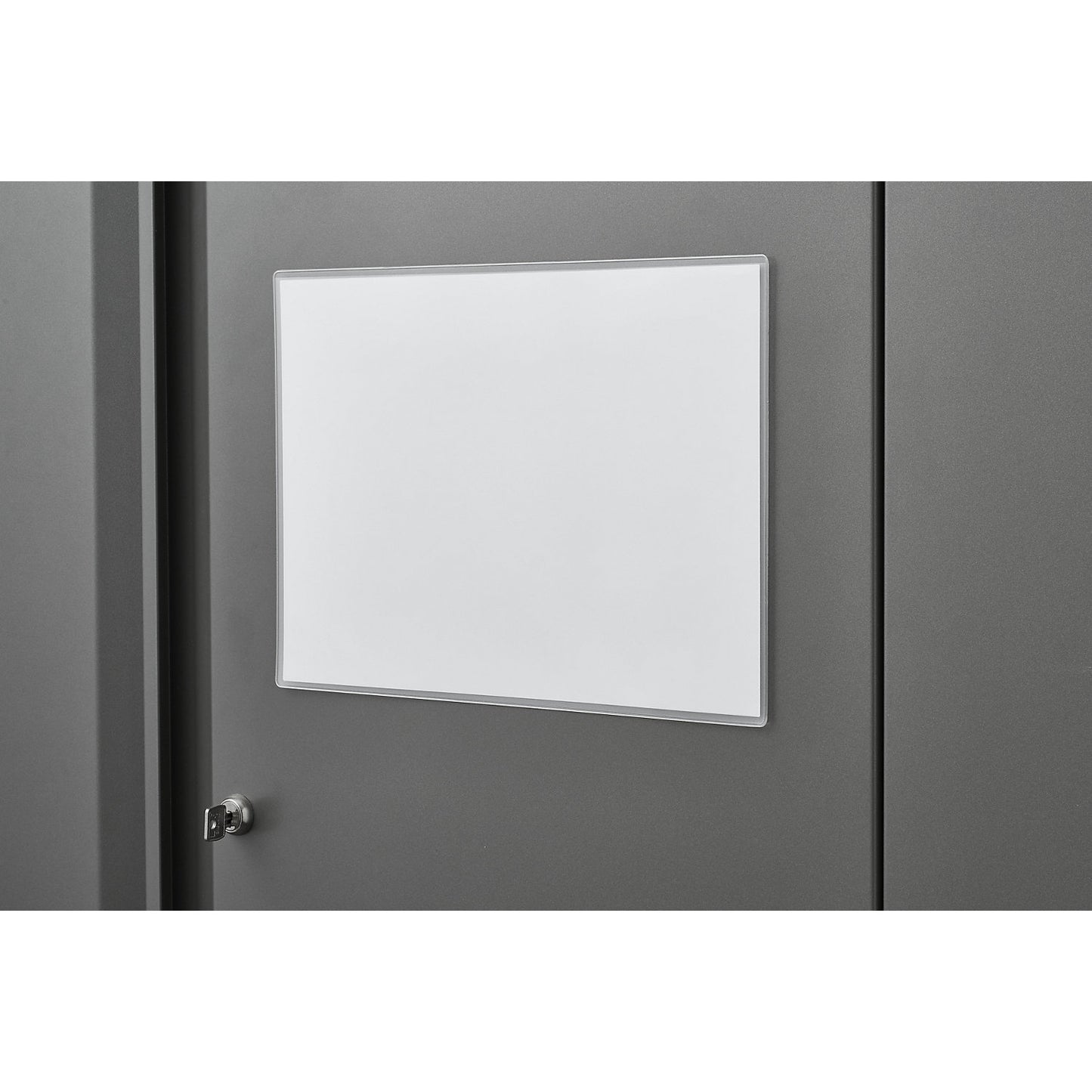 magnetofix view pocket, pack of 2, 2 mm magnetic rubber, A4 landscape.