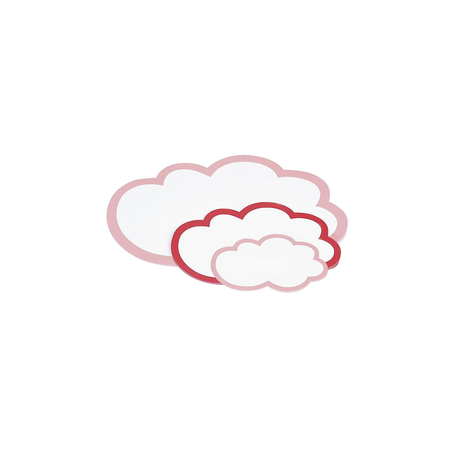 Presentation cards, small presentation cloud, pack of 60, 430 x 265 mm.
