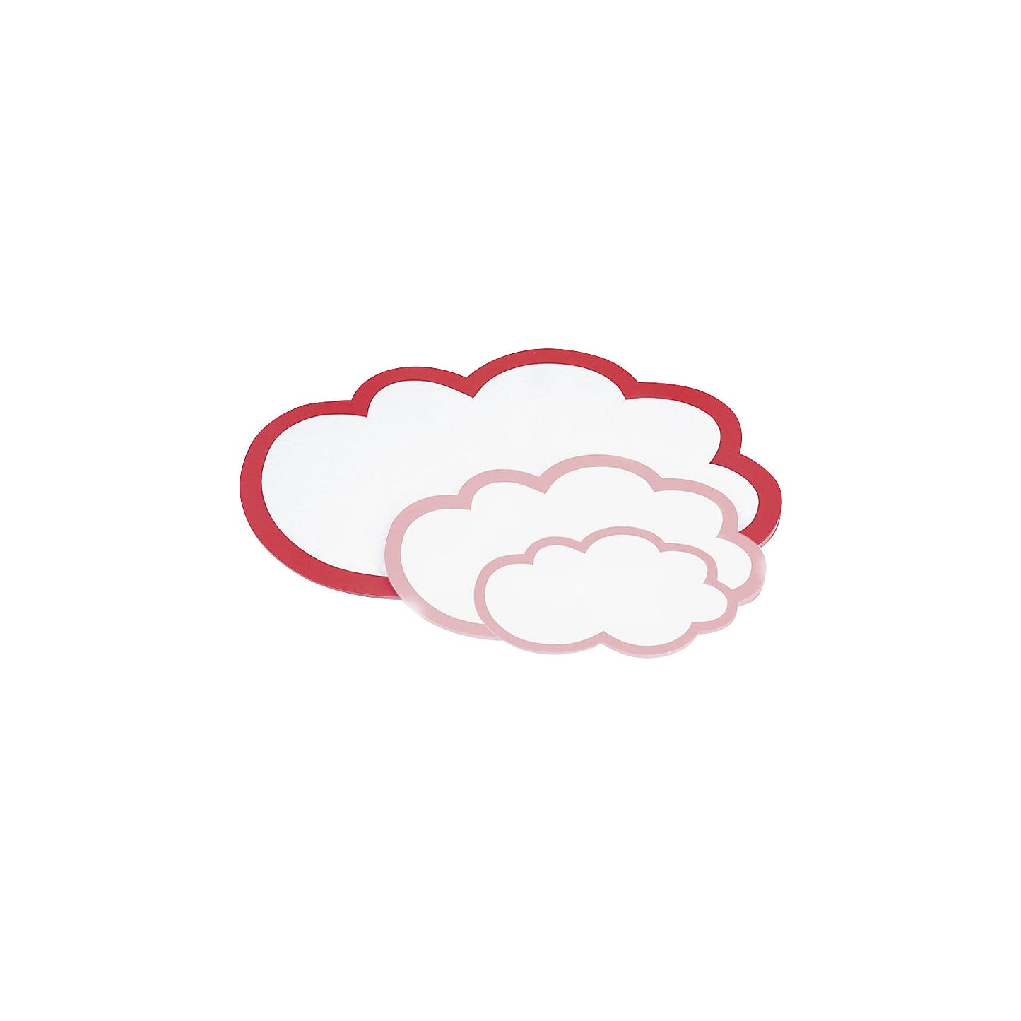 Presentation cards, large presentation cloud, pack of 40, 610 x 370 mm.