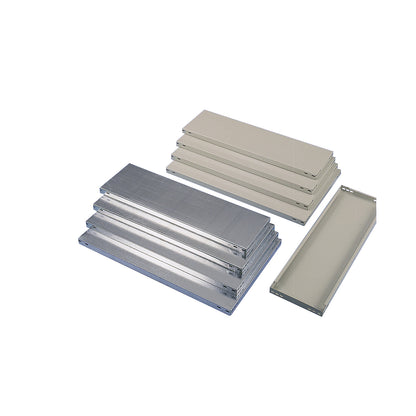 Angled steel profile for modular system, 38 x 38 x 1.7 mm, length 3 m, light grey, pack of 10.