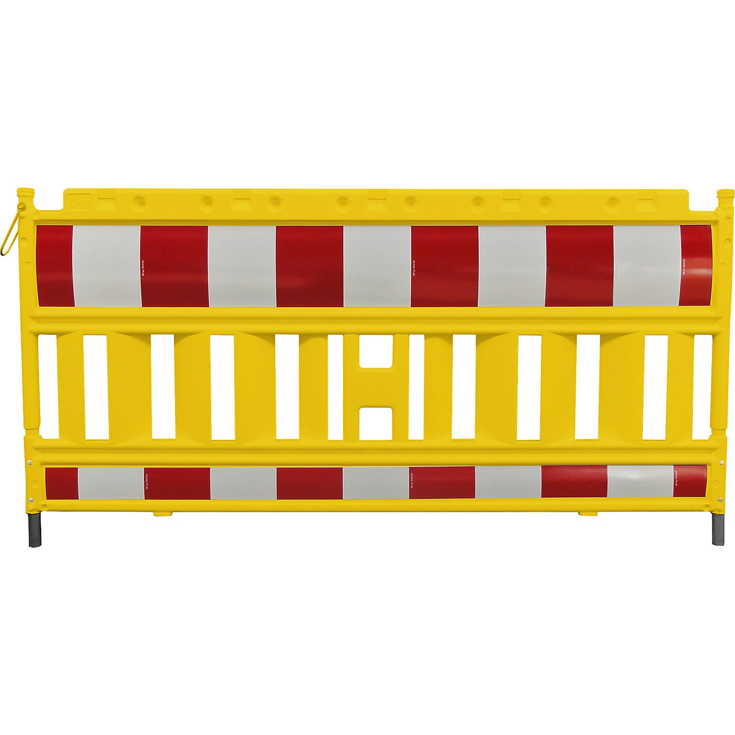 Barrier, plastic, length 2 m, yellow, 1+ items.