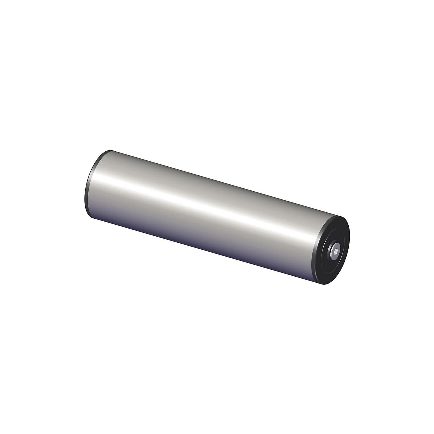 Steel conveyor roller, roller Ø 80 mm, inside thread M 10 x 15, length 800 mm.