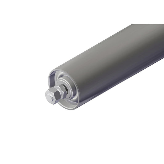 Steel conveyor roller, roller Ø 60 mm, threaded axle M 12 x 20, length 200 mm.
