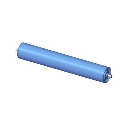 Plastic conveyor roller, roller Ø 50 mm, axle Ø 8 mm, length 500 mm.