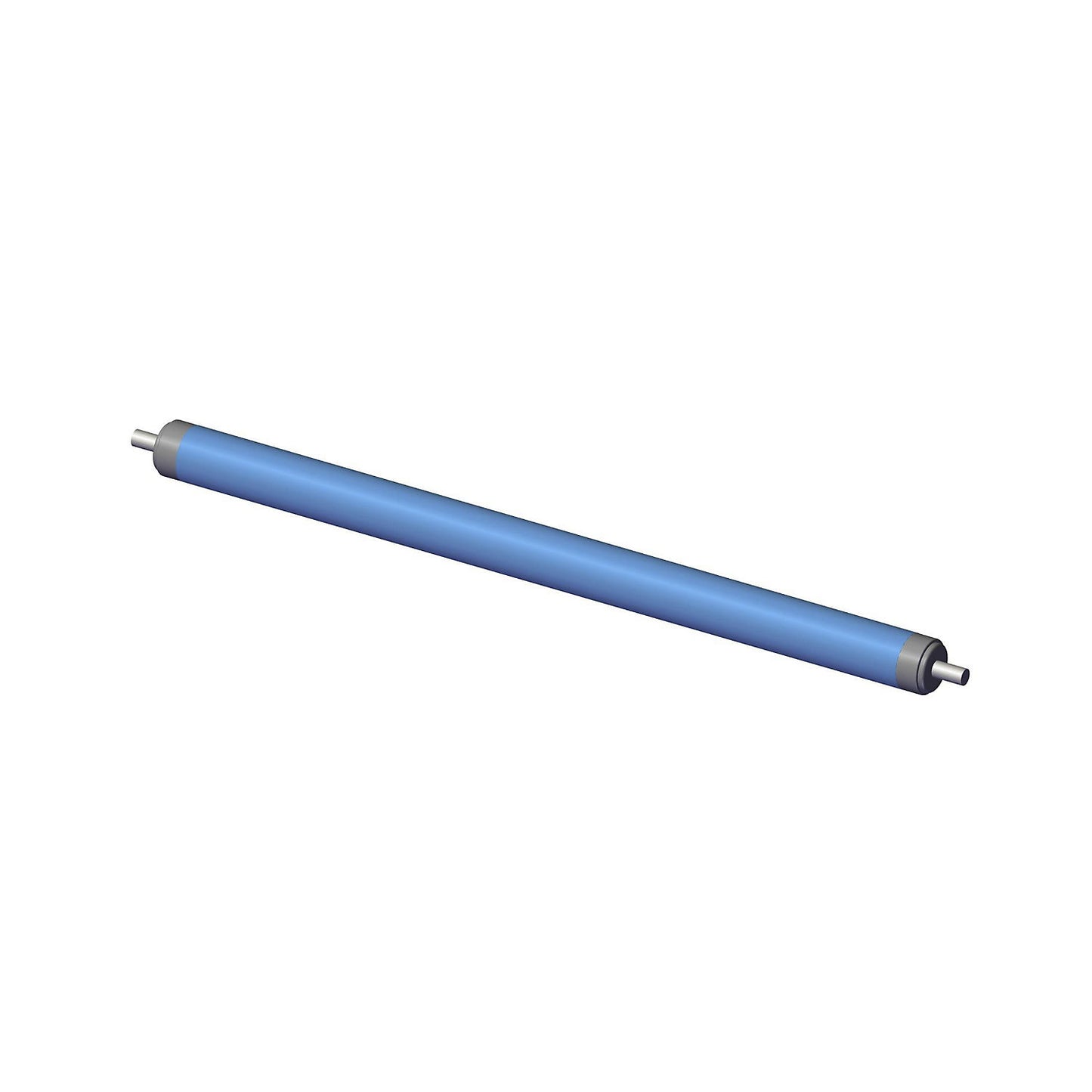 Plastic conveyor roller, roller Ø 20 mm, axle Ø 6 mm, length 300 mm.