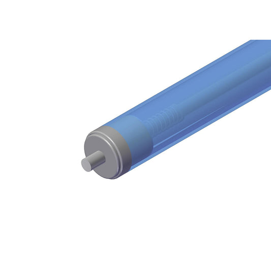 Plastic conveyor roller, roller Ø 30 mm, axle Ø 8 mm, length 300 mm.