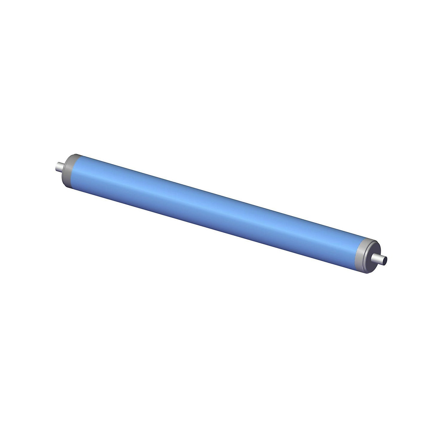 Plastic conveyor roller, roller Ø 30 mm, axle Ø 8 mm, length 400 mm.