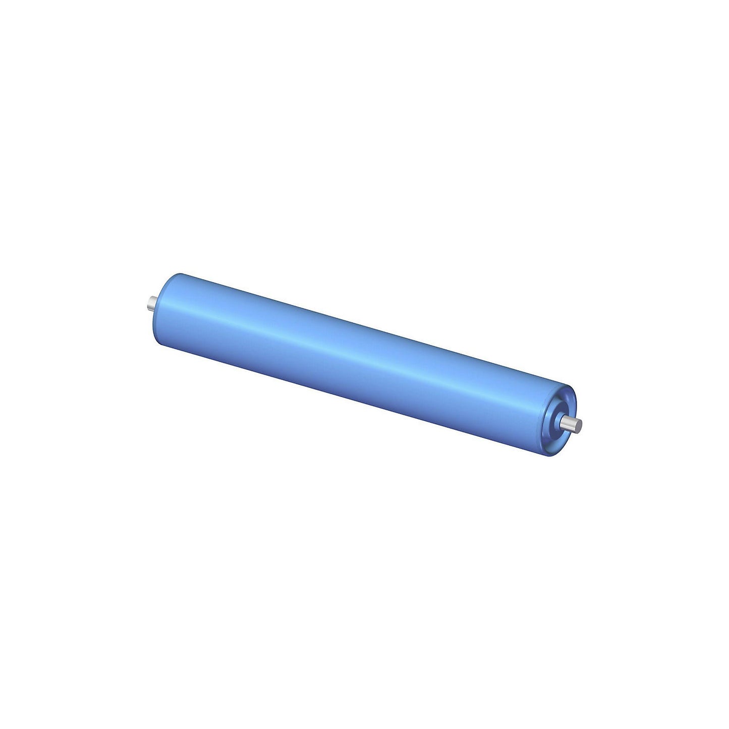 Plastic conveyor roller, roller Ø 50 mm, axle Ø 10 mm, length 400 mm.