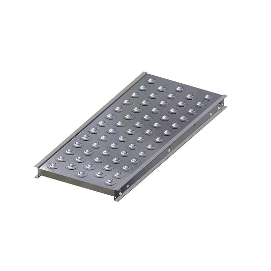 Ball unit table, track width 400 mm, length 1000 mm, division 75 mm.