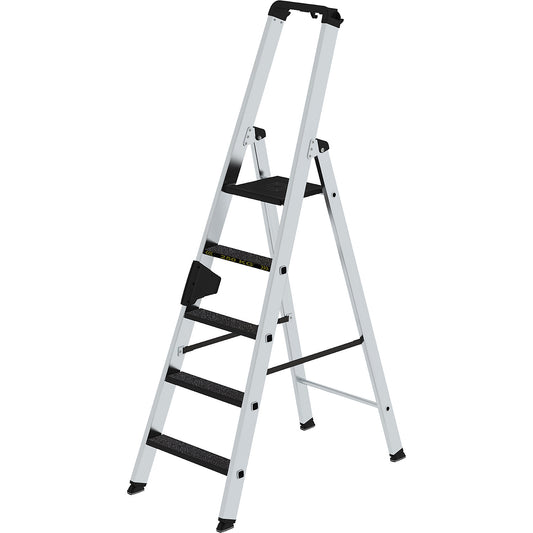 CLIP-STEP step ladder, single sided access, slip resistant R13, durable, 5 steps.