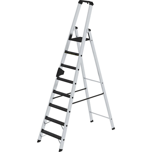 CLIP-STEP step ladder, single sided access, slip resistant R13, durable, 8 steps.